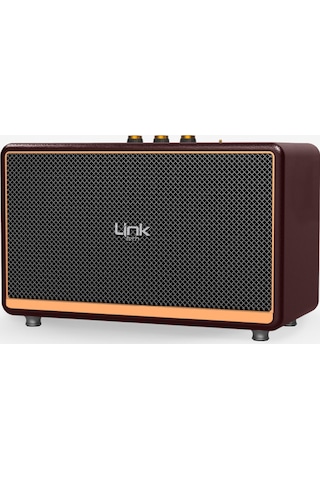 Linktech M408 Premium Mikrofonlu 100w Retro Bluetooth Radyo Hoparlör