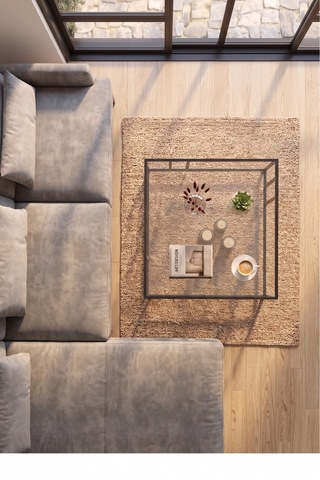 Vista Minimalist Tasarım İki Raflı Şeffaf Cam Orta Sehpa Gold Eskitme Siyah-şeffaf Cam