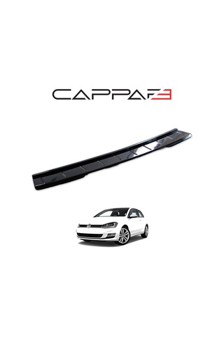 Volkswagen Golf 7 2013-2021 Yıl Aralığı Uyumlu Arka Tampon Eşiği Parlak