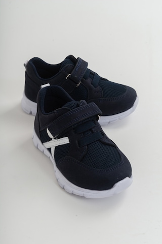 Mnpc Unisex Lacivert Deri Ortopedik Destekli Spor Ayakkabı-Lacivert (531051587)