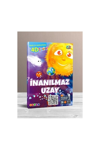 İnanılmaz Uzay İlk Ansiklopedim Etkinlik Kitabı / 4d Artırılmış Gerçeklik