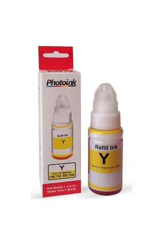 Photoink Canon G3411 Sarı Mürekkep 70 Ml Gı-490