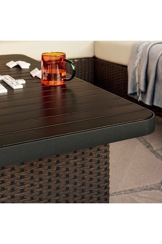Ikea Vıttskär Bahçe Sehpası, Koyu Gri