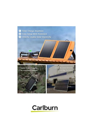 Premium Type-c Usb Portlu Led Işık Göstergeli Solar Güneş Enerjili Powerbank 10000 Mah Çok Renkli