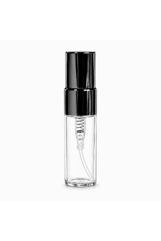 50 Adet Boş Cam Parfüm Numune Şişe, 3 Ml, Vidalı, Şeffaf, Metal Kapaklı