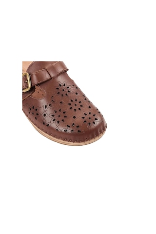 Forelli Cary-H 80625 Taba Kadın Günlük Sabo Terlik Taba