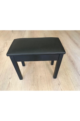 Cremonia Ptcbk Piyano Taburesi - 50 Cm Siyah Aksesuar Konforlu Yumuşak Minder, Dayanıklı Metal Ayak Yapısı Ve Şık Mat Siyah Bitiş