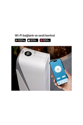 Xenon Smart Akıllı Turbo Fanlı Isıtıcı İç Mekan Wi-fi Isıtma Cihazı Ultra Sessiz Ptc Seramik Space Heater Ve Çoklu Priz Seti