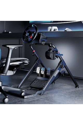 Exvega Katlanabilir Sim Racing Yarış Simülatörü Kokpiti Sr03