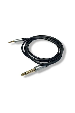 Fully 3metre 6.3mm Mono - 3.5mm Stereo Kablo