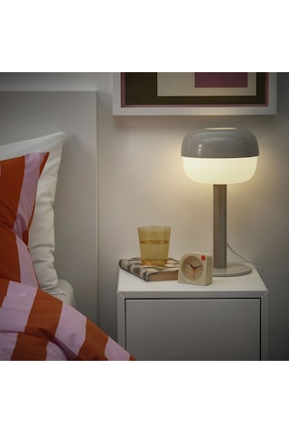 Ikea Tjınga Masa Saati 8 X 5 X 8 Cm Bej - Açık Sarı