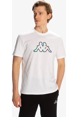 Kappa Logo Brian Erkek Beyaz T-shirt 321w4gw-001 Beyaz