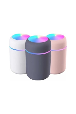 Humidifier Led Işıklı Ortam Oda Kokusu Aromaterapi Buhardanlık