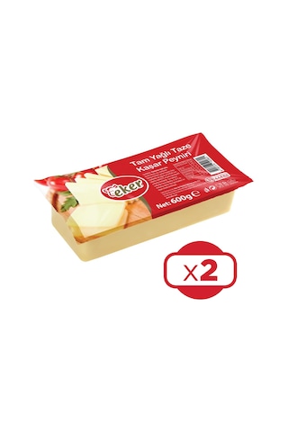 Eker Kaşar Peyniri 2 x 600 G