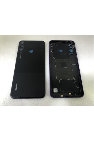 Huawei Y6p Kasa Arka Kapak Pil Kapağı - Siyah