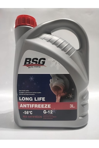 Bsg Kırmızı Organik -56 C Antifriz 3 L