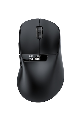 Freewolf A7 Kablosuz Dijtal Ekranlı Oyuncu Mouse Paw3311 1000 Hz 24000 Dpı Bluetooth Mouse Diğer