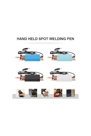 Vkemall 18650 Pil Nokta Kaynak Kalemi - Otomatik Tetikleyici, Tek Elle Kullanıma Uygun, Kalın Bakır Çubuğu, İyileştirilmiş Verimlilik, Siyah