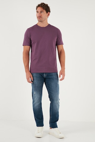 Buratti Pamuklu Regular Fit Bisiklet Yaka 5'li Paket T Shirt Erkek T Shirt 59020204s5 Siyah-mürdüm-vizon Yeşili-kül-mavi