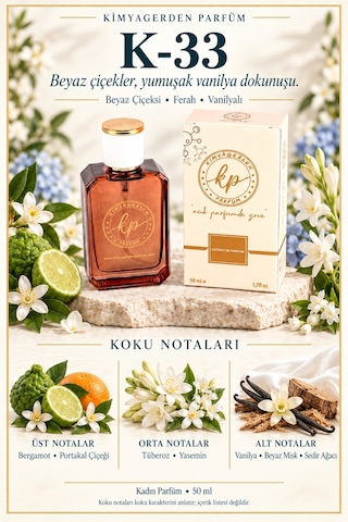 KP K-33 Kadın Parfüm EDP 50 ML