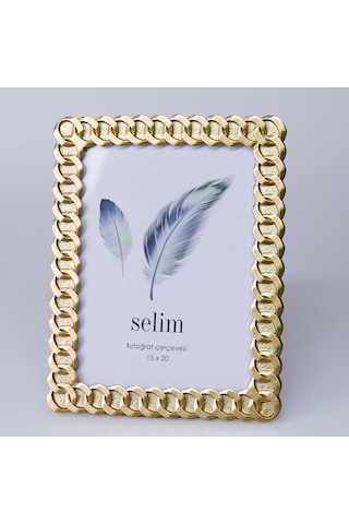 Selim 15 x 20 CM Florence Çerçeve Altın