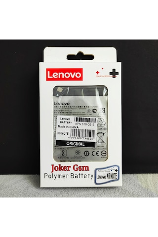 Lenovo Lenovo K6 Note Batarya Pil 4000Mah Bl-270