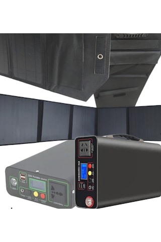 100 W Enerjitem Güneşten Şarj+300w Sessizjeneratör,100.000mah