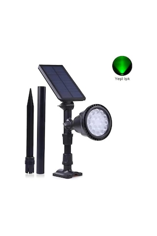 Forlife 30watt Fonksiyonel Solar Çim/bahçe Aydınlatma Armatürü Yeşil Işık