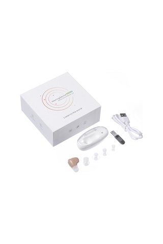 Z-12x Dijital İşitme Amplifikatörü Usb Şarj Edilebilir Ses Amplifikatörü İşitme Cihazları 32