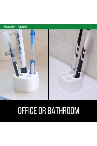 Adet Diatom Diş Fırçası Tutucu Diatomit Diş Fırçası Tutucu Dayanıklı Mini Diş Diğer