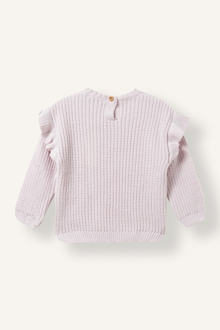 Defacto Bisiklet Yaka Triko Basic Kazak Kız Bebek F2627a526wnbr479 Bordo-br479
