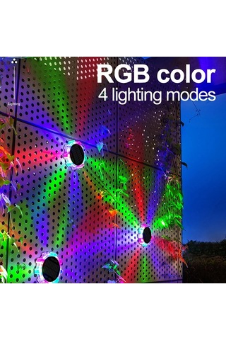 Cbtx Dsl188 2 Adet Hareket Sensörlü Güneş Enerjili Bahçe Zemin Işığı, Rgb Işıklı Diğer