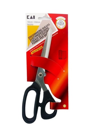 Kai N5250 Plastik Saplı Orta Boy Terzi Kumaş Kesim Makası