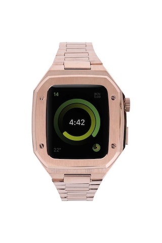 Apple Uyumlu Watch 44 MM Zore Krd-64 Metal Kordon (543123984)