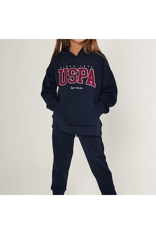U.S. Polo Assn. U.s.polo Kız Çocuk Eşorfman Takımı Us1601 Lacivert Lacivert