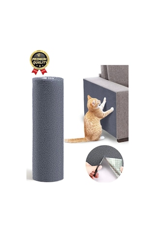 Dayanıklı Kolay Uygulanabilir Yapıştırılabilir Eşya Mobilya Koruyucu Kedi Tırmalama Matı 100 X 30 Cm