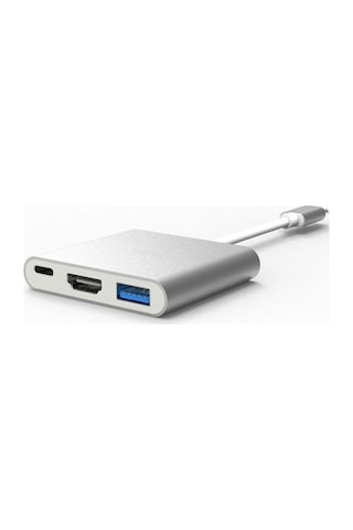 Daytona Cf01 4K Type C To 3 Portlu Hdmı-Usb Çevirici Adaptör