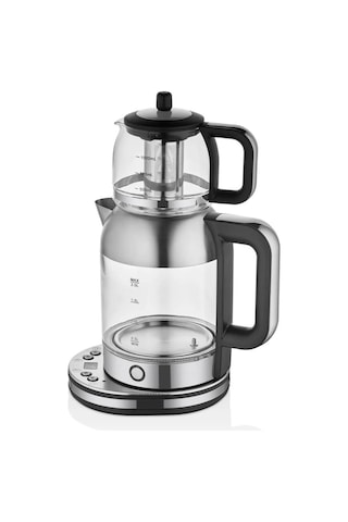 Arow TR-4318 Tea Maker Plus 2 L Elektrikli Cam Çay Makinesi