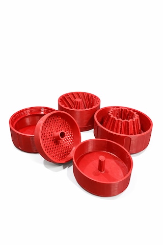 Grinder Tütün Öğütücü Kırmızı