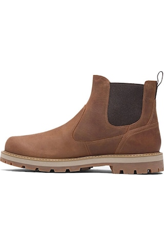 Timberland Tımberland Britton Road Mid Chelsea Boot Erkek Günlük Bot Tb0a6a4wem61 Kahverengi Kahverengi