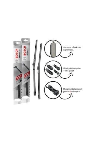 Bosch Aeroeco Ford Courier Muz Silecek (2014-2023)