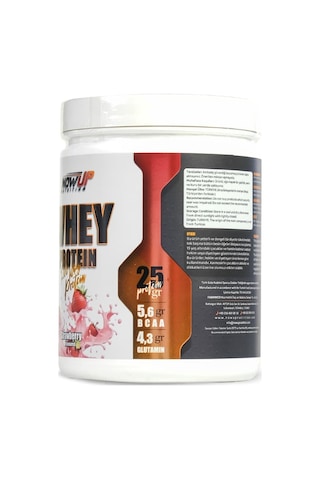Whey Protein Çilek Aromalı 252 Gr 25g Protein Çilekli