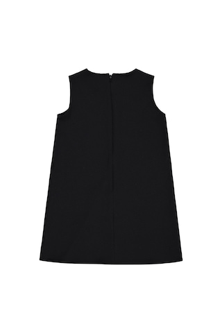Civil Girls Fiyonklu 6-9 Yaş Elbise - Siyah