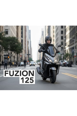 Mondial 125 Fuzion Motosiklet Gri