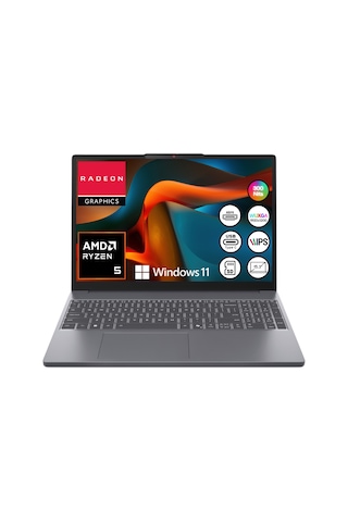 Lenovo IdeaPad Slim 3 15ARP10 83K7009ETR-FPS10 R5-7535HS 40 GB 1 TB SSD 15.3" Wuxga W11P Dizüstü Bilgisayar