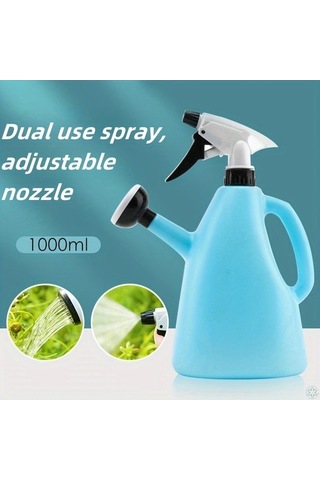 Trendooze Ayarlanabilir Nozul Sprey Şişesi - Mavi, Manuel Basınçlı
