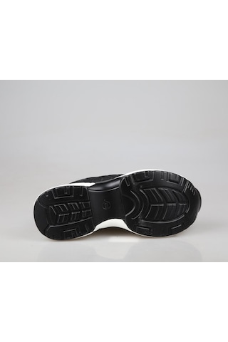 Guja 25y300-14 Dolgu Topuk Siyah Kadın Sneakers Siyah