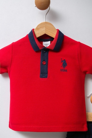 U.S. Polo Assn. Erkek Bebek Kırmızı Takım Usb2339-c-v3 Kırmızı