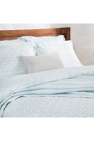 Ocean Bambu Extra King Size Nevresim Seti 260x220 Cm Beyaz