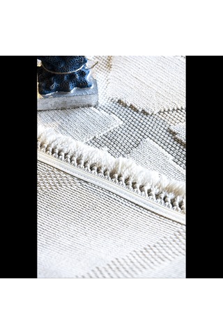 Hoom Rugs Togo 7503 Beyaz İskandinav Halı
